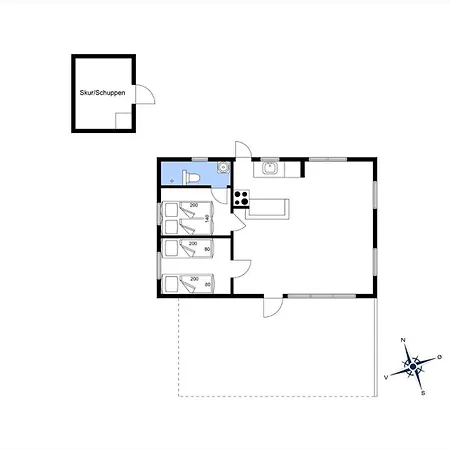 Holiday home Jb412-fjerritslev-markstien-18 Torup Strand